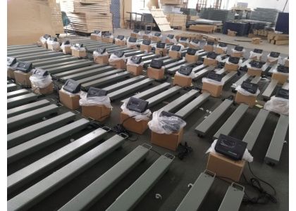 50 sets Beam Weighing Scale were exported to England
